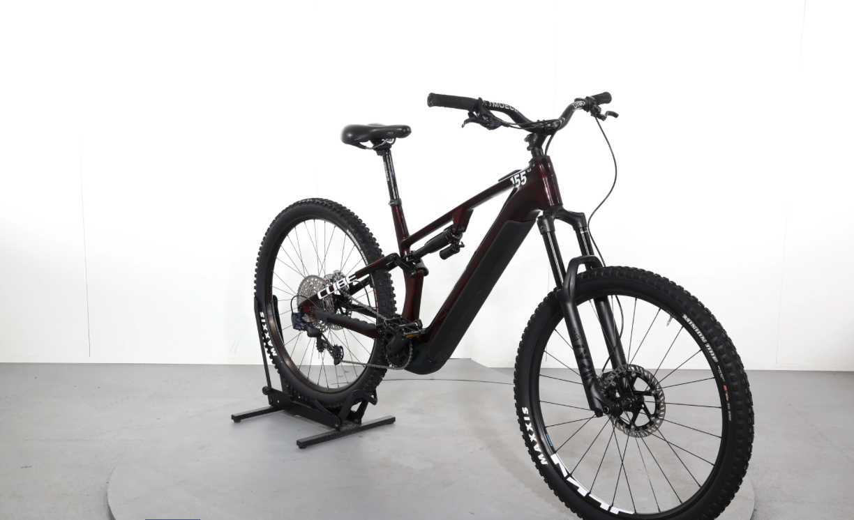 Cube Stereo Hybrid ONE55 C:68X SLX 750 2024 – Bicicleta eléctrica de montaña reacondicionada