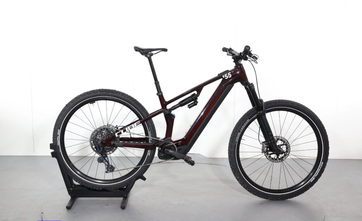 Cube Stereo Hybrid ONE55 C:68X SLX 750 2024 – Bicicleta eléctrica de montaña reacondicionada