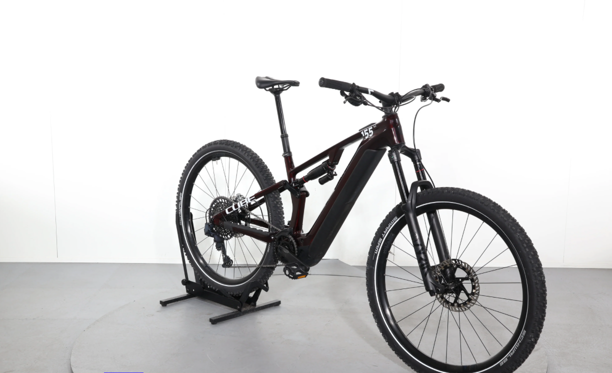 Cube Stereo Hybrid ONE55 C:68X SLX 750 2024 – Bicicleta eléctrica de montaña reacondicionada