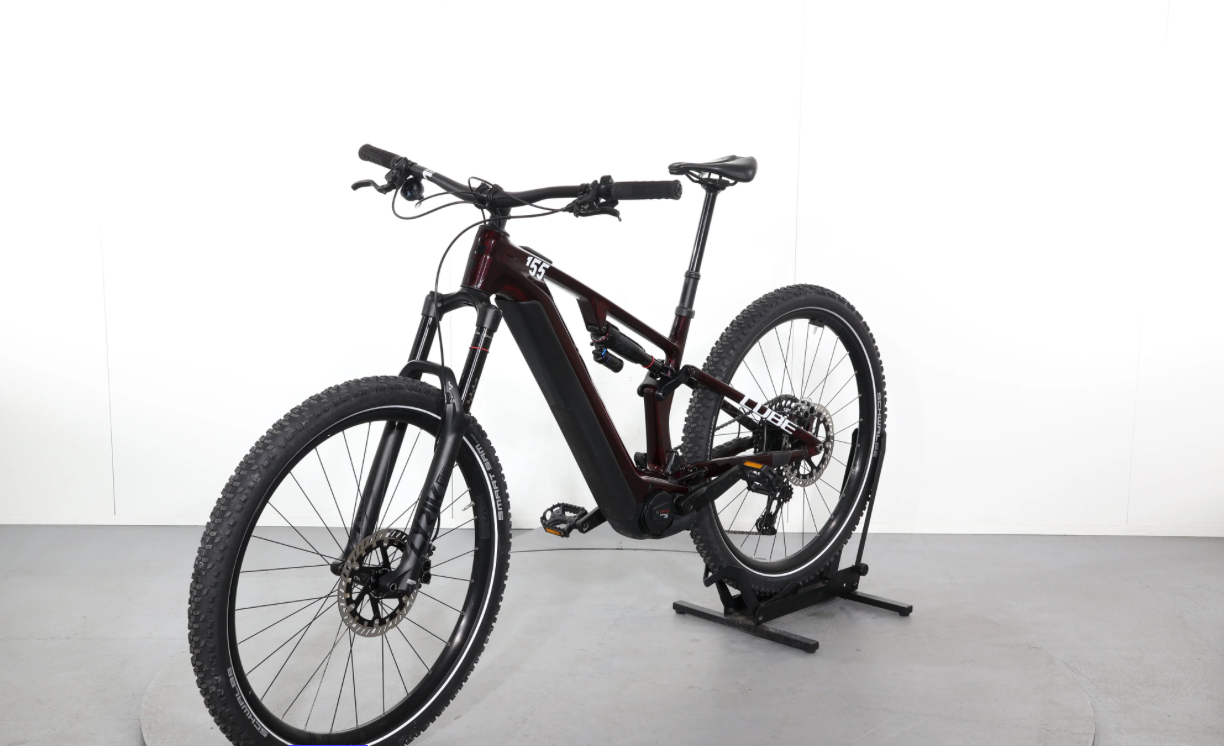 Cube Stereo Hybrid ONE55 C:68X SLX 750 2024 – Bicicleta eléctrica de montaña reacondicionada