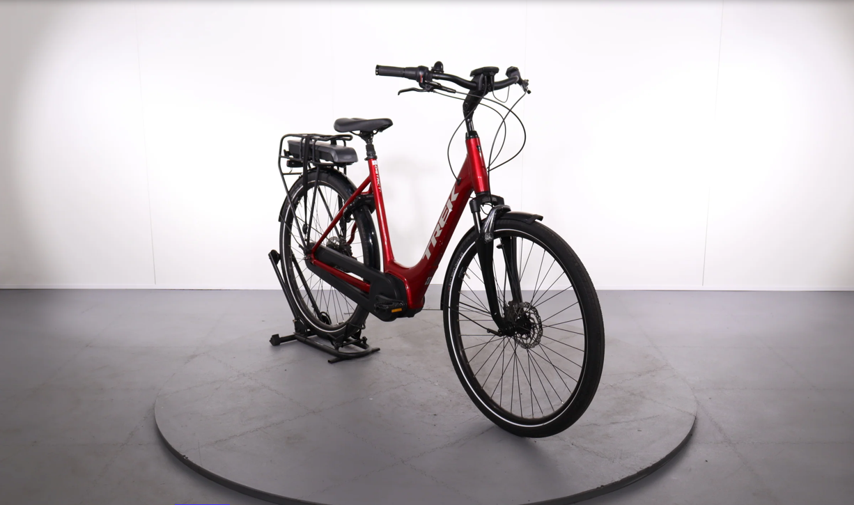 Trek District+ 4 Lowstep 2023 – Bicicleta eléctrica híbrida reacondicionada